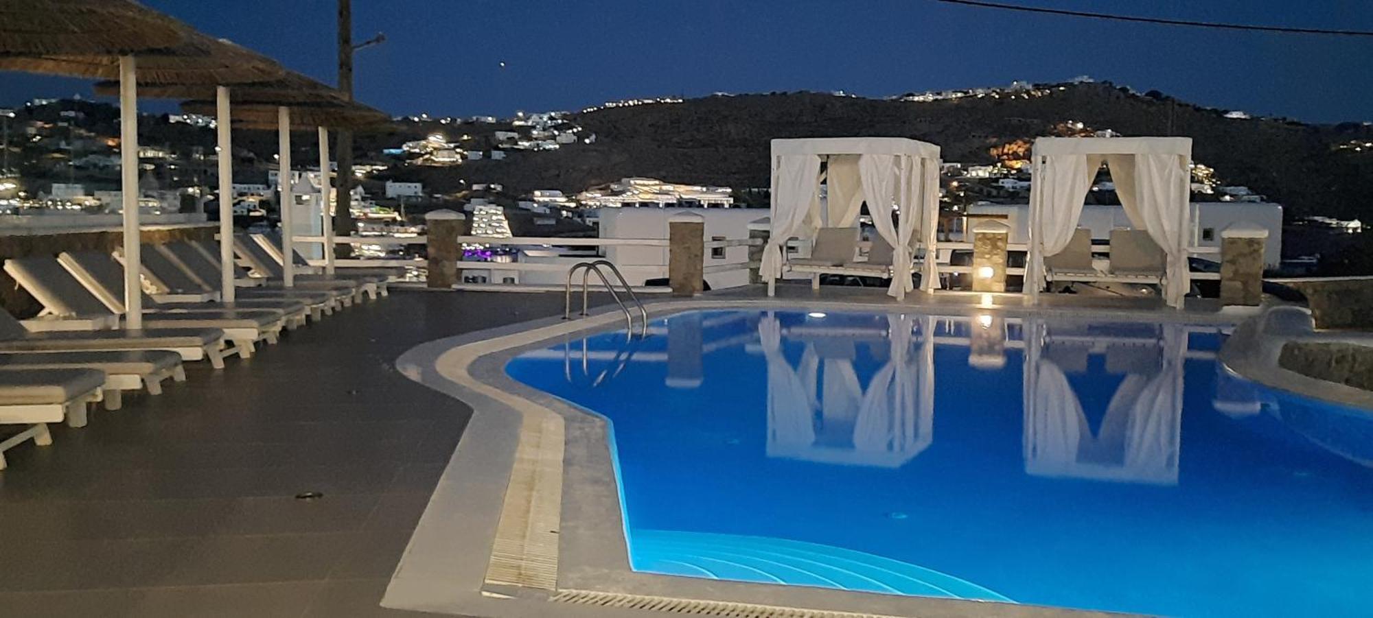 Casa Bianca Hotell Ornos  Exteriör bild